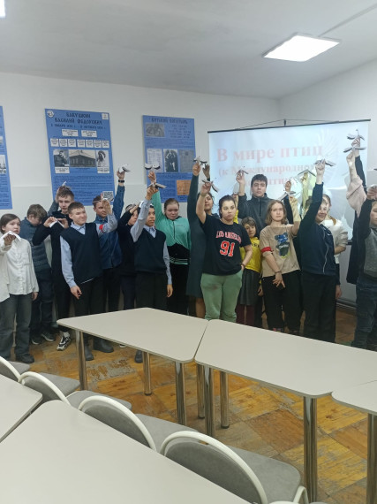 Интеллектуальное занятие " В мире птиц".