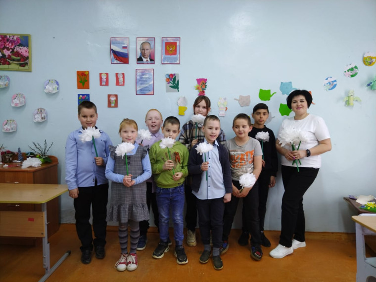 Акция "Гвоздика Победы".